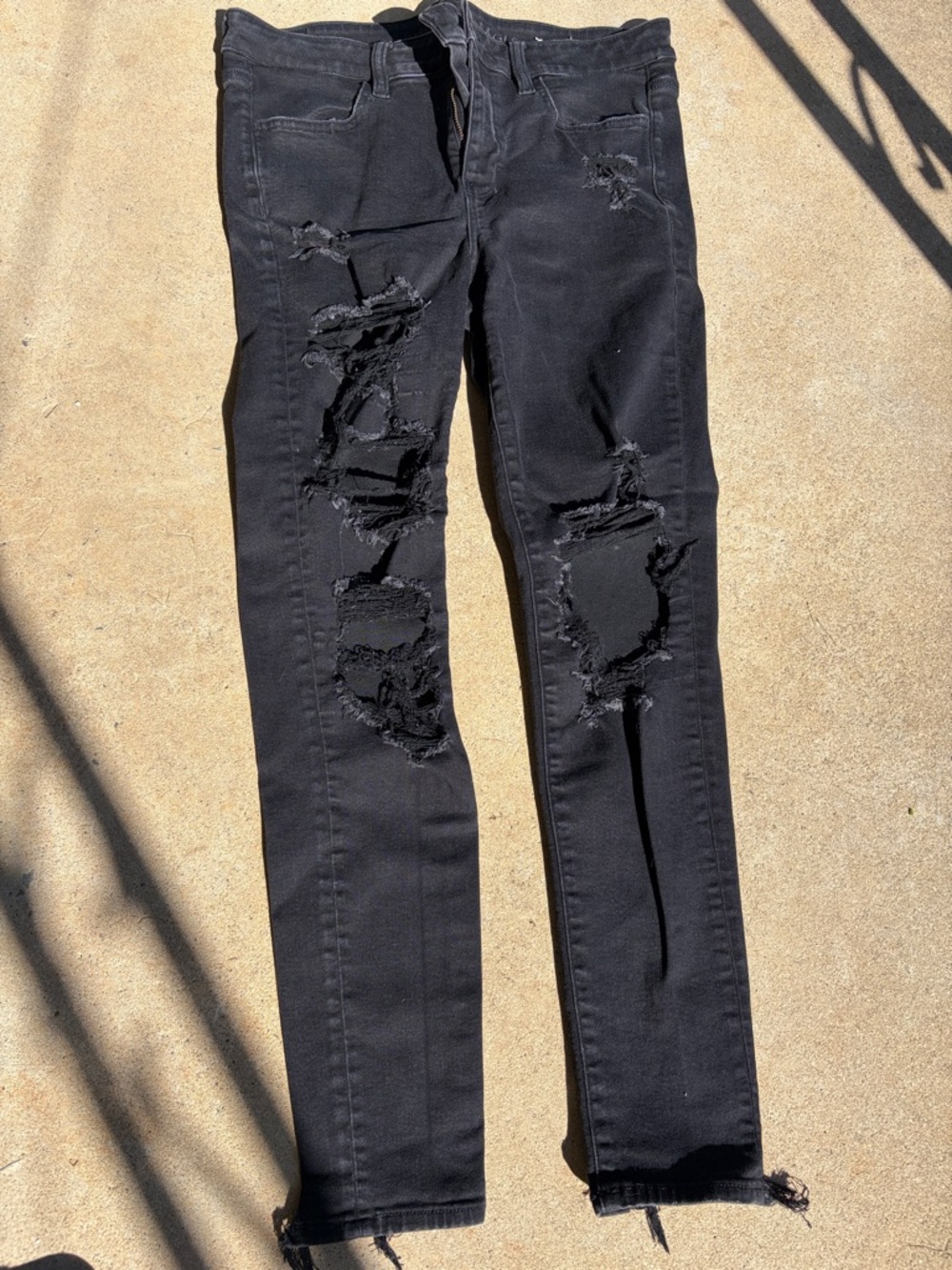 71% cotton American Eagle Next Level Stretch Jegging